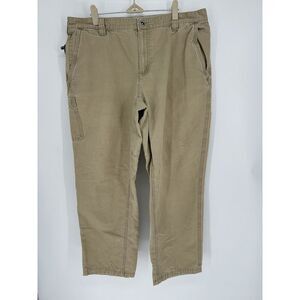 Columbia Canvas Pants Mens 36x30 Hiking Outdoor‎ Casual Chino 100% Cotton Cargo